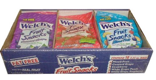 Buy Now at Amazon.com: WELCHS FRUIT SNACKS 18 Count