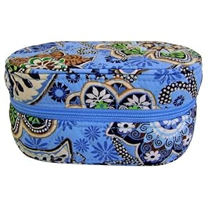 Vera Bradley Jewelry Box Bali Blue