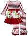 Flap Happy Baby Girls' Mini Miranda Set With Dress & Ruffle Pant