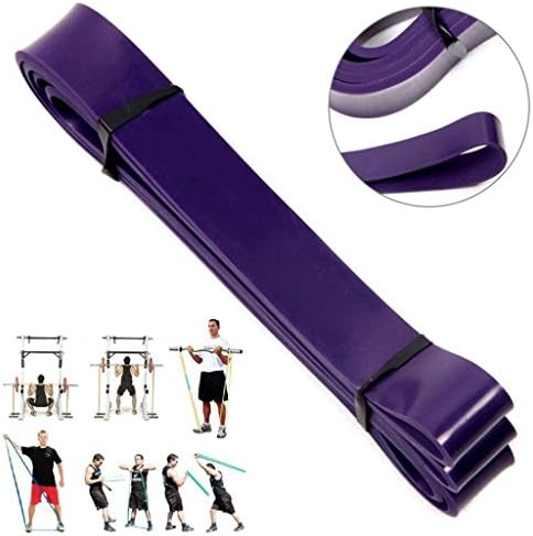 Sancang New Premium Latex Pull Up Resistance Band Purple
