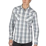 Mossimo® Western Shirt - Aqua Plaid