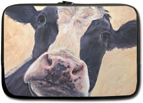 Yestore Superior Neoprene Cute Animals Cow Sleeve Case for All Laptop 13" 13.3" and Macbook Air Pro 13"
