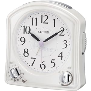 【クリックで詳細表示】CITIZEN (シチズン) 目覚し時計 ムーランR02 メロディアラーム バード音アラーム 8RMA02-003