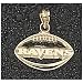 LogoArt Baltimore Ravens 10K Gold Team Football Pendant