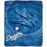 Los Angeles Dodgers 50"x60" Retro Style Royal Plush Raschel Throw Blanket Warm Durability
