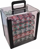 Acrylic Casino Chip Case (Holds 1000 Casino Chips) - Chip Racks Sold Separately