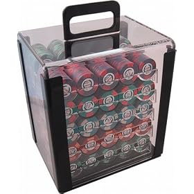 Acrylic Casino Chip Case (Holds 1000 Casino Chips) – Chip Racks Sold Separately