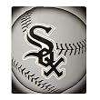 Chicago White Sox Light Weight Fleece MLB Blanket (Flashball Series) (50x60")"