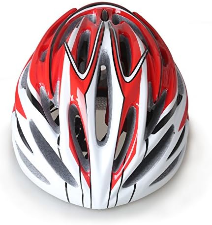 Gonex BMX MTB Road Bike Cycling Safety Adult Helmet Black with Red