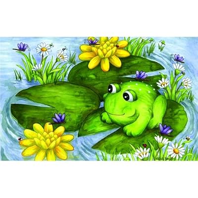 Mr. Frog 100pc Childrens Jigsaw Puzzle by Debi Hron
