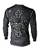Xzavier Men's Acid Wash Burnout Slim & Thin Thermal Henley