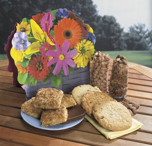 Basket of Blossoms by Almond Brothers