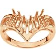 14K Rose Gold Mother's Ring - 6 Gemstone -- YOU CHOOSE THE COLORS!