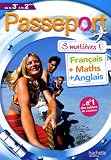 Passeport 3 matières de la 3e à la 2nde : Français, Maths, Anglais