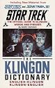 The Klingon Dictionary: English/Klingon, Klingon/English (Star Trek)