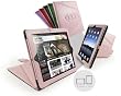 Tuff-Luv Tri-Axis Stasis Series - Funda de cuero sint�tico para Apple iPad 2, color rosa