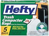 Hefty Twist Tie Trash Compactor Bags (Pack of 12)