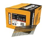 Bostitch RH-S12D131EP Round Head 3-1/4-Inch x .131-Inch by 21 Degree Plastic Collated Framing Nail (4,000 per Box)