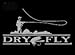 Dry Fly Upstream Images Silver Vinyl Wildlife Car Truck Window Decal Sticker