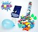 Water Bomb Kit - 200 Count Water Balloons (Assorted Colors), 1 Easy Fill Hose Adapter, & 1 Large Mesh Bag