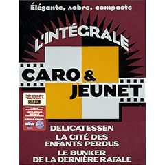 Coffret int�grale Caro et Jeunet : Delicatessen / La Cit� des enfants perdus / Le Bunker de la derni�re rafale