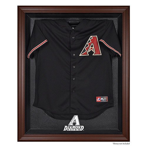 Mounted Memories Arizona Diamondbacks Brown Framed Logo Jersey Case