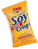 Glennys Low Fat Soy Crisps, Lightly Salted, 3-Ounce Bags (Pack of 12)