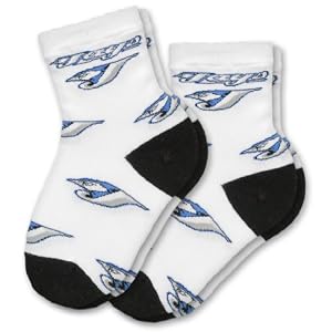 Toronto Blue Jays Kid's Infant Socks (2 Pack) by 