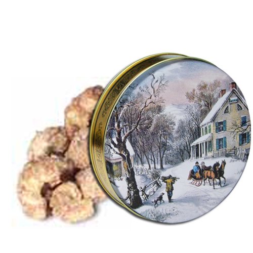 2 lb Bavarian Style Cinnamon Roasted Cashews Tin - Currier & Ives by Catoctin Kettle Korn