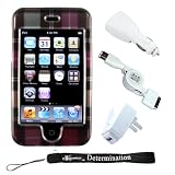 Apple iPod Touch 3G Accessories. Premium Accessory Kit for iPod Touch 3rd Generation + Includes a Premium Pack 3 in 1 Travel Kit of Home and Car USB Charger with Retractable USB Data Sync Cable