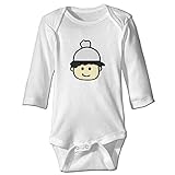 可愛い ボーイとガール 可愛い リトルボーイ 半袖ロンパース 100%綿 White Size 6 M