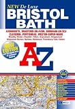 A-Z Bristol and Bath Deluxe Street Atlas (Street Maps & Atlases)