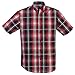 Gioberti Mens Casual Plaid Short Sleeve Button Down Dress Shirt