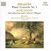 Image of Brahms: Piano Concerto No. 1; Schumann: Introduction and Concerto Allegro