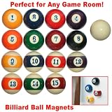 Billiard Ball Magnet Set