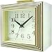 Coga (�R�K) �u�����v Wood Stripe Alarm Clock �A���[�� White �z���C�g JSW08092001-WH