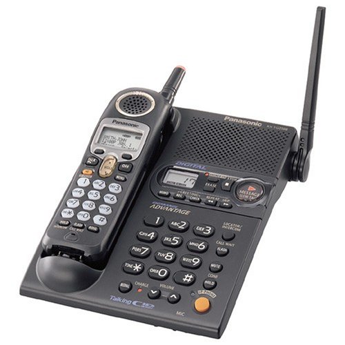 Panasonic KX-TG2386B 2.4 GHz FHSS GigaRange  Digital Cordless Telephone with Amplified Headset