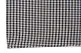 Dunroven House 820-231 Minicheck Tea Towel in Navy with White Background- Pack of 6