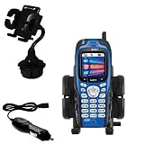 Sanyo RL-2000 Auto Cup Holder with Car Charger - Uses Gomadic TipExchange