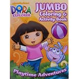 Dora the Explorer 96 Page Coloring and Activity Book ~ Bendon Publishing