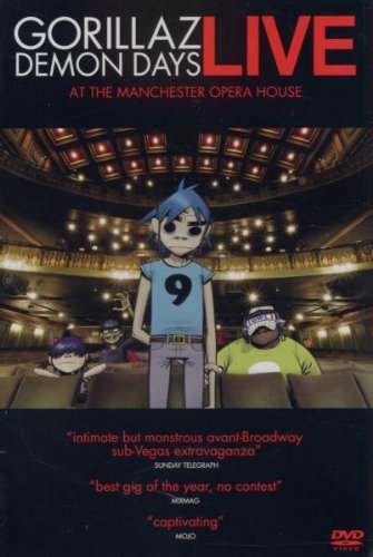 Gorillaz Demon Days Live [DVD] cd cover