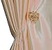 Ayygift Elegant Magnetic Curtain Rope Tieback Wrap Holdbacks - Set of 2 Gem Collection Boxed (Gem-c)