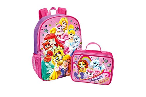 Disney Princess Palace Pets Backpack and Lunchbox set