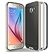 Galaxy S6 Case, Obliq [Dual Poly Bumper] [Gold,Silver,and Black] Thin Slim Fit Bumper Armor Scratch Resist Metallic Finish Dual Layered Heavy Duty Hard Protection Hybrid High Quality Case (for Samsung Galaxy S6)