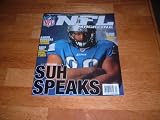 NFL Magazine, February 2012-Ndamukong Suh-Detroit Lions on cover. Volume 1, Issue 2 of new NFL magazine.