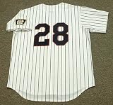 BERT BLYLEVEN Minnesota Twins 1970 Majestic Cooperstown Throwback Home Baseball Jersey, XL