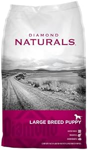 Diamond Naturals Dry Food for Puppy, Large Breed Lamb and Rice Formula, 40 Pound Bag Diamond Naturals Dry Food for Puppy, Large Breed Lamb and Rice Formula, 40 Pound Bag