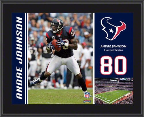 Mounted Memories Houston Texans Andre Johnson 10.5x13 Sublimated Plaque