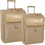 Diane von Furstenberg Raquel 2 Piece Luggage Set - Tan