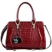 Hynes Victory Crocodile Pattern Top Handle Handbags